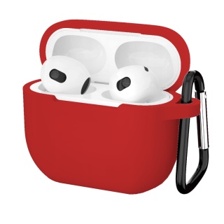 Etui Apple AirPods 3 Silikonowy Pokrowiec Ochronny Case Brelok Obudowa