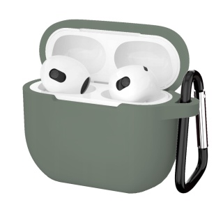 Etui Apple AirPods 3 Silikonowy Pokrowiec Ochronny Case Brelok Obudowa