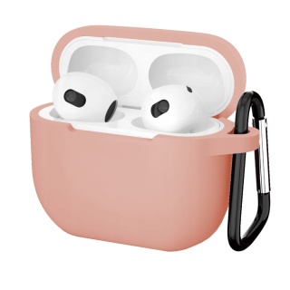 Etui Apple AirPods 3 Silikonowy Pokrowiec Ochronny Case Brelok Obudowa