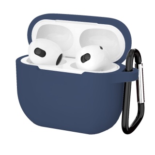 Etui Apple AirPods 3 Silikonowy Pokrowiec Ochronny Case Brelok Obudowa