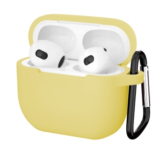 Etui Apple AirPods 3 Silikonowy Pokrowiec Ochronny Case Brelok Obudowa