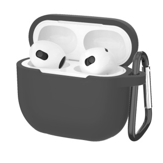 Etui Apple AirPods 3 Silikonowy Pokrowiec Ochronny Case Brelok Obudowa