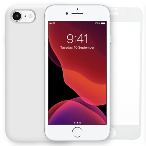 Etui iPhone 7 /8 / SE2020 / SE2022 Biała Obudowa Case Pełna Ochrona Etui iPhone 7 /8 / SE2020 / SE2022 Biała Obudowa Case Pełna Ochrona