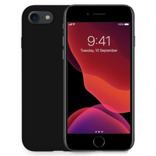 Etui iPhone 7 /8 / SE2020 / SE2022 Czarna Obudowa Case Pełna Ochrona
