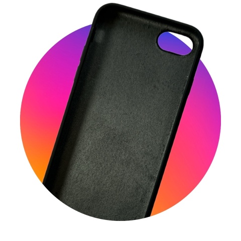 Etui iPhone 7 /8 / SE2020 / SE2022 Czarna Obudowa Case Pełna Ochrona Etui iPhone 7 /8 / SE2020 / SE2022 Czarna Obudowa Case Pełna Ochrona