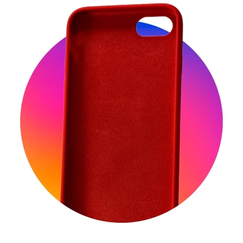 Etui iPhone 7 /8 / SE2020 / SE2022 Czerwona Obudowa Case Pełna Ochrona Etui iPhone 7 /8 / SE2020 / SE2022 Czerwona Obudowa Case Pełna Ochrona