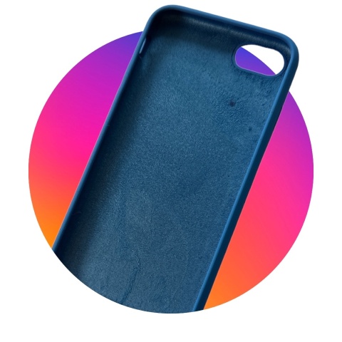 Etui iPhone 7 /8 / SE2020 / SE2022 Niebieska Obudowa Case Pełna Ochrona Etui iPhone 7 /8 / SE2020 / SE2022 Niebieska Obudowa Case Pełna Ochrona