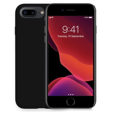 Etui iPhone 7 PLUS / iPhone 8 PLUS Czarna Obudowa Case Pełna Ochrona Etui iPhone 7 PLUS / iPhone 8 PLUS Czarna Obudowa Case Pełna Ochrona