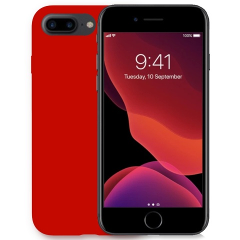 Etui iPhone 7 PLUS / iPhone 8 PLUS Czerwona Obudowa Case Pełna Ochrona Etui iPhone 7 PLUS / iPhone 8 PLUS Czerwona Obudowa Case Pełna Ochrona