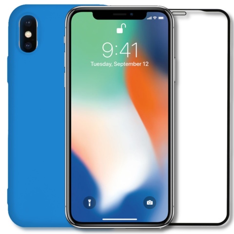 Etui iPhone X / XS Obudowa Magsafe Niebieski Case Magnetyczny Pełna Ochrona Etui iPhone X / XS Obudowa Magsafe Niebieski Case Magnetyczny Pełna Ochrona