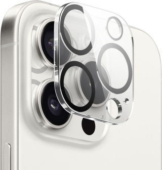 SZKŁO HARTOWANE NA APARAT DO IPHONE 15 PRO / 15 PRO MAX SZKIEŁKO OCHRONNE KAMERY