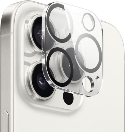 SZKŁO HARTOWANE NA APARAT DO IPHONE 15 PRO / 15 PRO MAX SZKIEŁKO OCHRONNE KAMERY