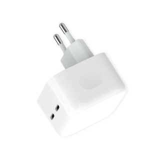 SZYBKA ŁADOWARKA 2x USB C 35W PASUJE DO IPHONE MACBOOK UNIWERSALNA