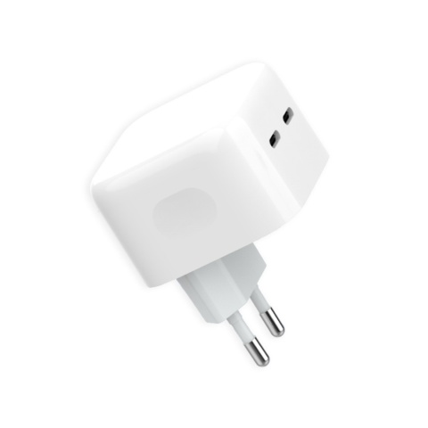 SZYBKA ŁADOWARKA 2x USB C 35W PASUJE DO IPHONE MACBOOK UNIWERSALNA
