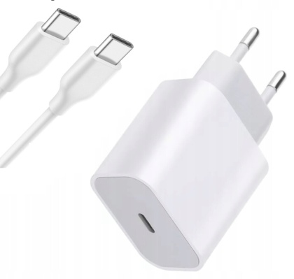 SZYBKA ŁADOWARKA KABEL IPHONE 16 15 USB-C 20W