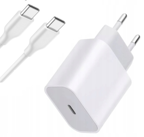 SZYBKA ŁADOWARKA + KABEL SAMSUNG USB-C 20W