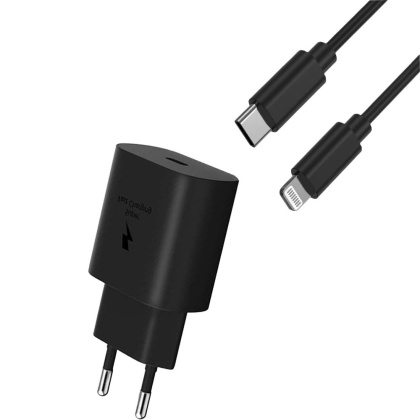 SZYBKA ŁADOWARKA + KABEL USB-C 25W ŁADOWANIE DO IPHONE SAMSUNG