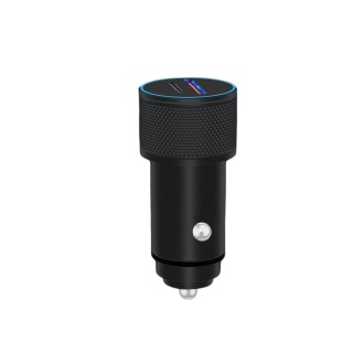 SZYBKA ŁADOWARKA SAMOCHODOWA USB C + USB A 38W PD ŁADOWANIE
