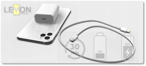 SZYBKA ŁADOWARKA SIECIOWA 20W USB-C QUICK CHARGE