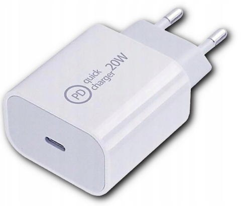 SZYBKA ŁADOWARKA SIECIOWA 20W USB-C QUICK CHARGE