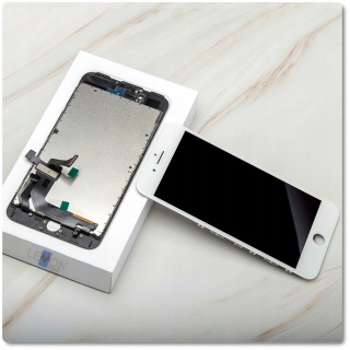 WYŚWIETLACZ ORYGINALNY IPHONE 8+ PLUS EKRAN RETINA BIAŁY