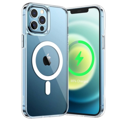 Etui iPhone 12 PRO MAX Obudowa Magsafe Clear Case Magnetyczne Pełna Ochrona Etui iPhone 12 PRO MAX Obudowa Magsafe Clear Case Magnetyczne Pełna Ochrona