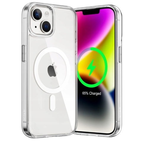 Etui iPhone 13 MINI Obudowa Magsafe Clear Case Magnetyczne Pełna Ochrona Etui iPhone 13 MINI Obudowa Magsafe Clear Case Magnetyczne Pełna Ochrona
