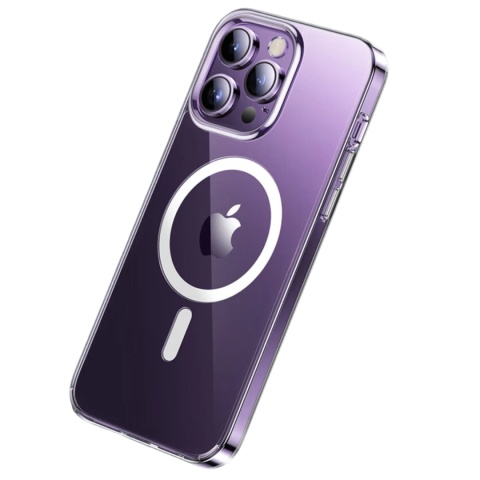 Etui iPhone 14 PRO Obudowa Magsafe Clear Case Magnetyczne Pełna Ochrona