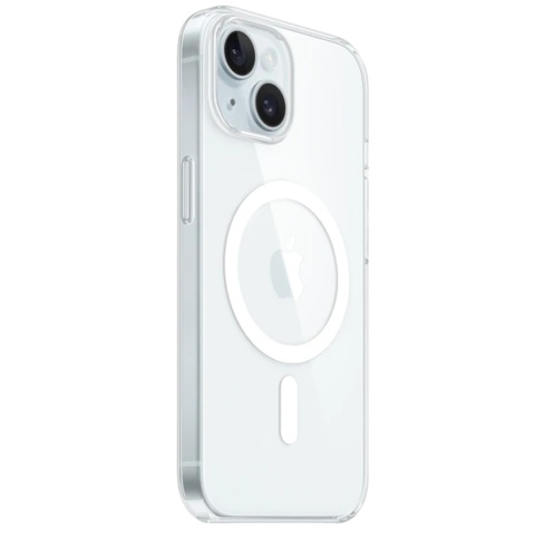 Etui iPhone 15 Obudowa Magsafe Clear Case Magnetyczne Pełna Ochrona