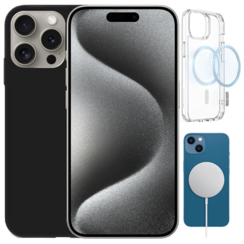 Etui iPhone 15 PRO Obudowa Magsafe Czarny Case Magnetyczny Ochrona Etui iPhone 15 PRO Obudowa Magsafe Czarny Case Magnetyczny Ochrona