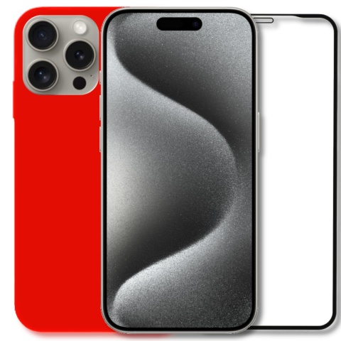 Etui iPhone 15 PRO Obudowa Magsafe Czerwony Case Magnetyczny Ochrona